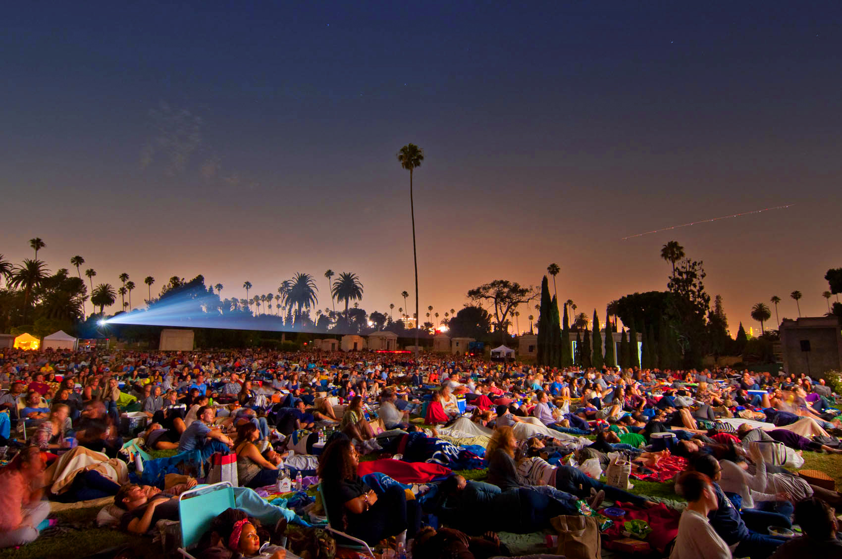 Cinespia Hollywood Forever Cemetery Outdoors Cinespia Hollywood